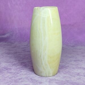 Elegant Cream Marble Vase
